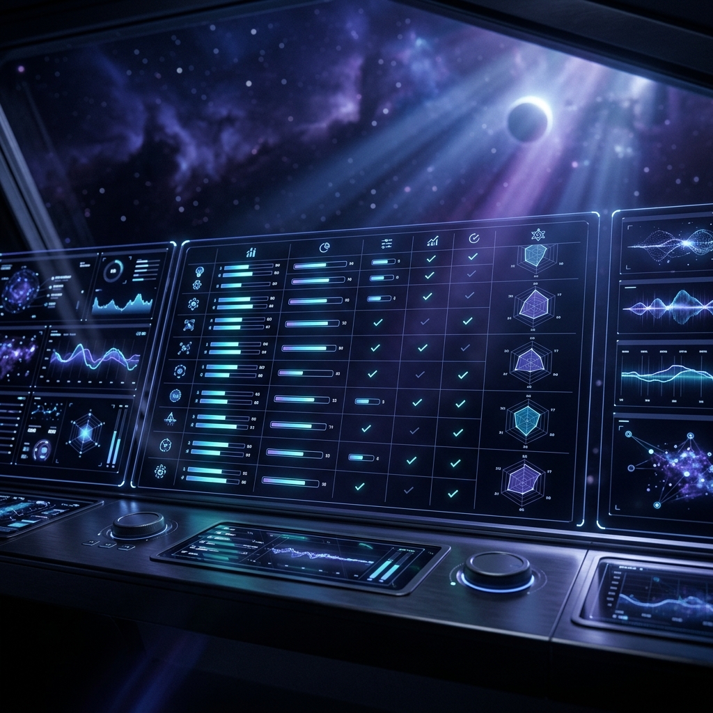 Domain-specific benchmarking for physical sciences